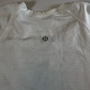 lululemon athletica White Textured Sweatshirt